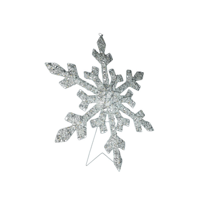 Snöflinga LED Amber 80 cm Konstsmide